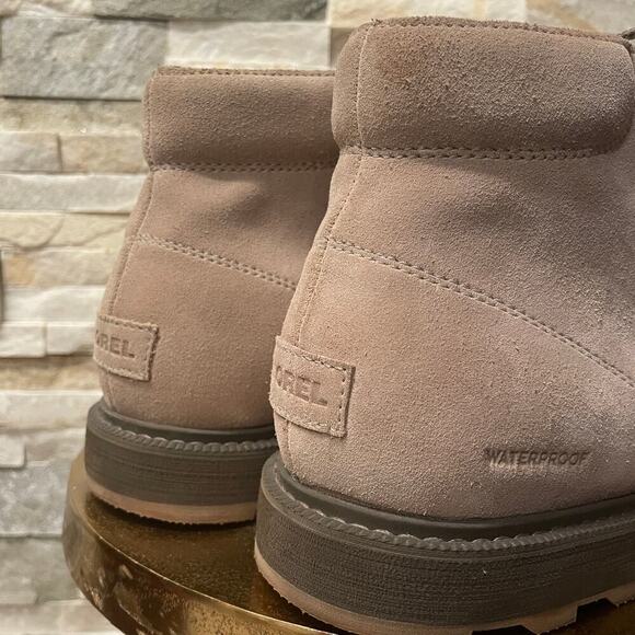 Sorel Men\'s 13 NM3848 Madison 2 Chukka Boots | Suede Leather, Taupe, Lug Sole